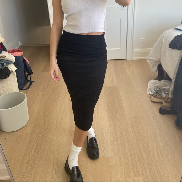 Michael Stars Rae skirt in black - Picture 3 of 4